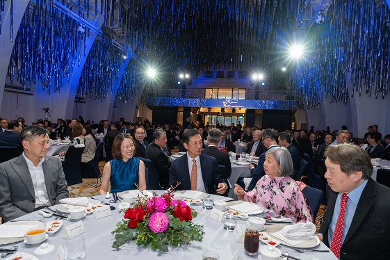 Guests networking and socialising at the MOHH Appreciation Dinner 2025 